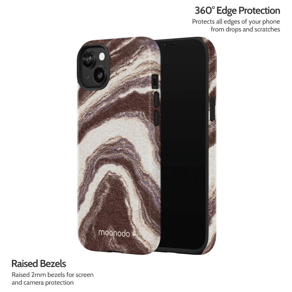 Sandstone Swirl - iPhone 14 Plus Case