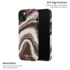 Sandstone Swirl - iPhone 14 Plus Case