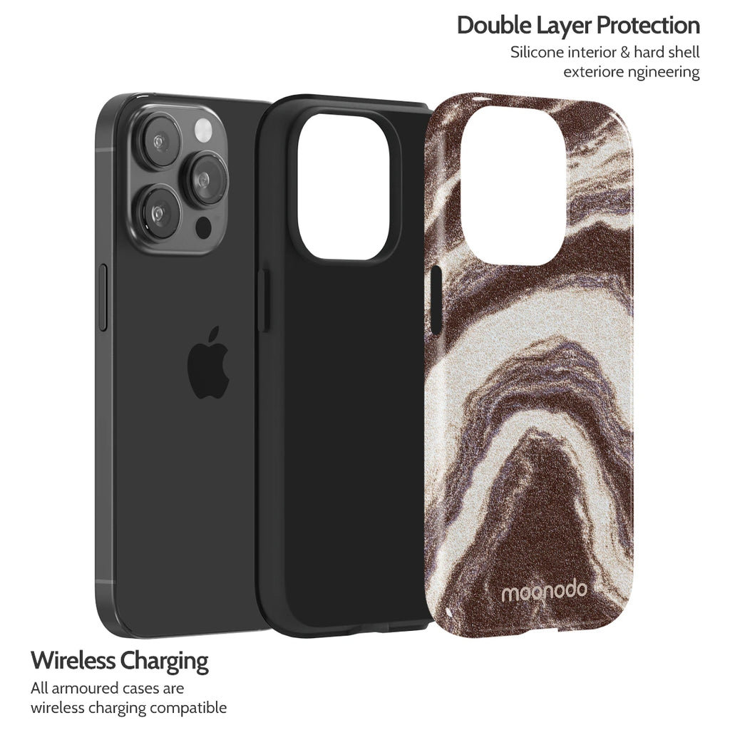 Sandstone Swirl - iPhone 14 Pro Case