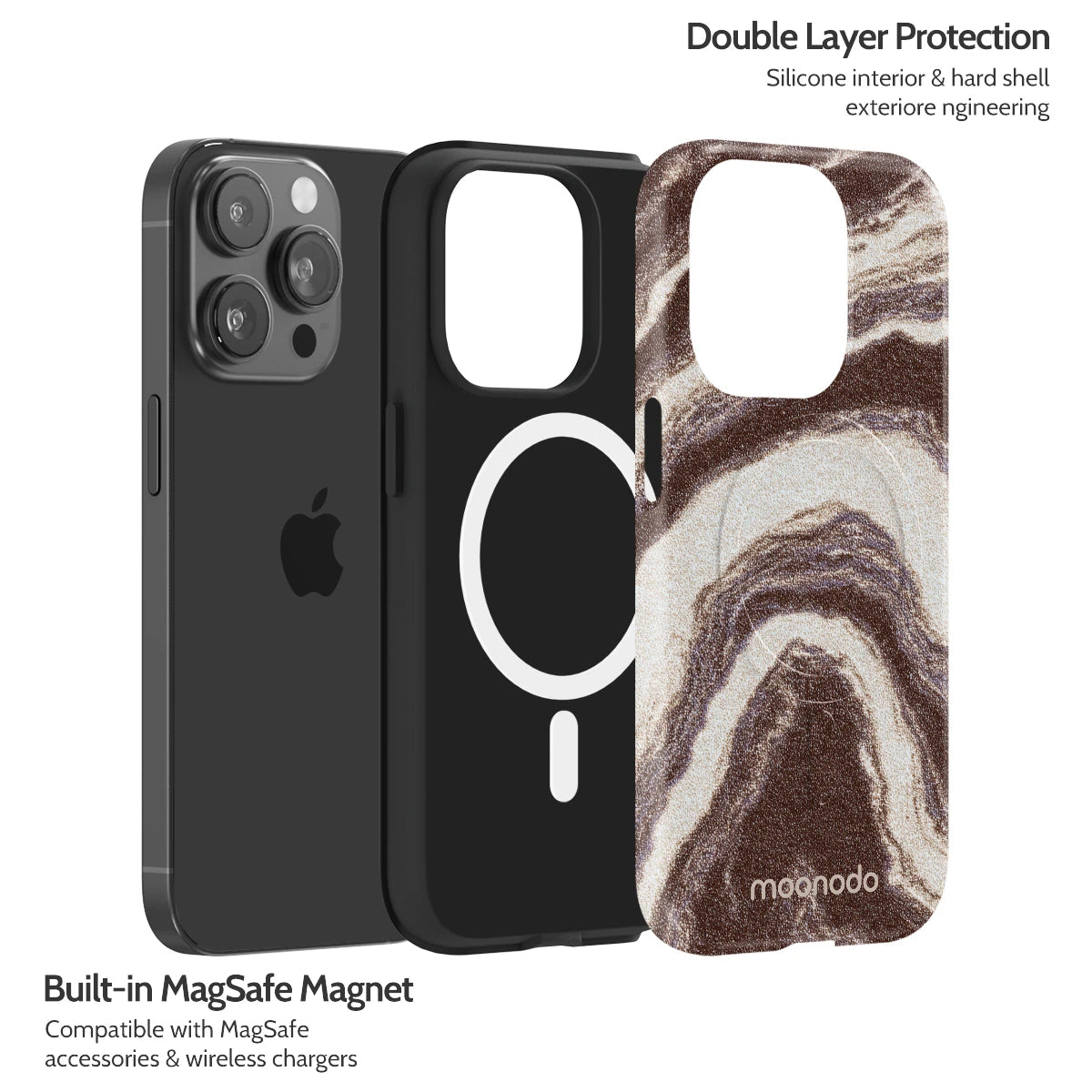 Sandstone Swirl - iPhone 14 Pro Case