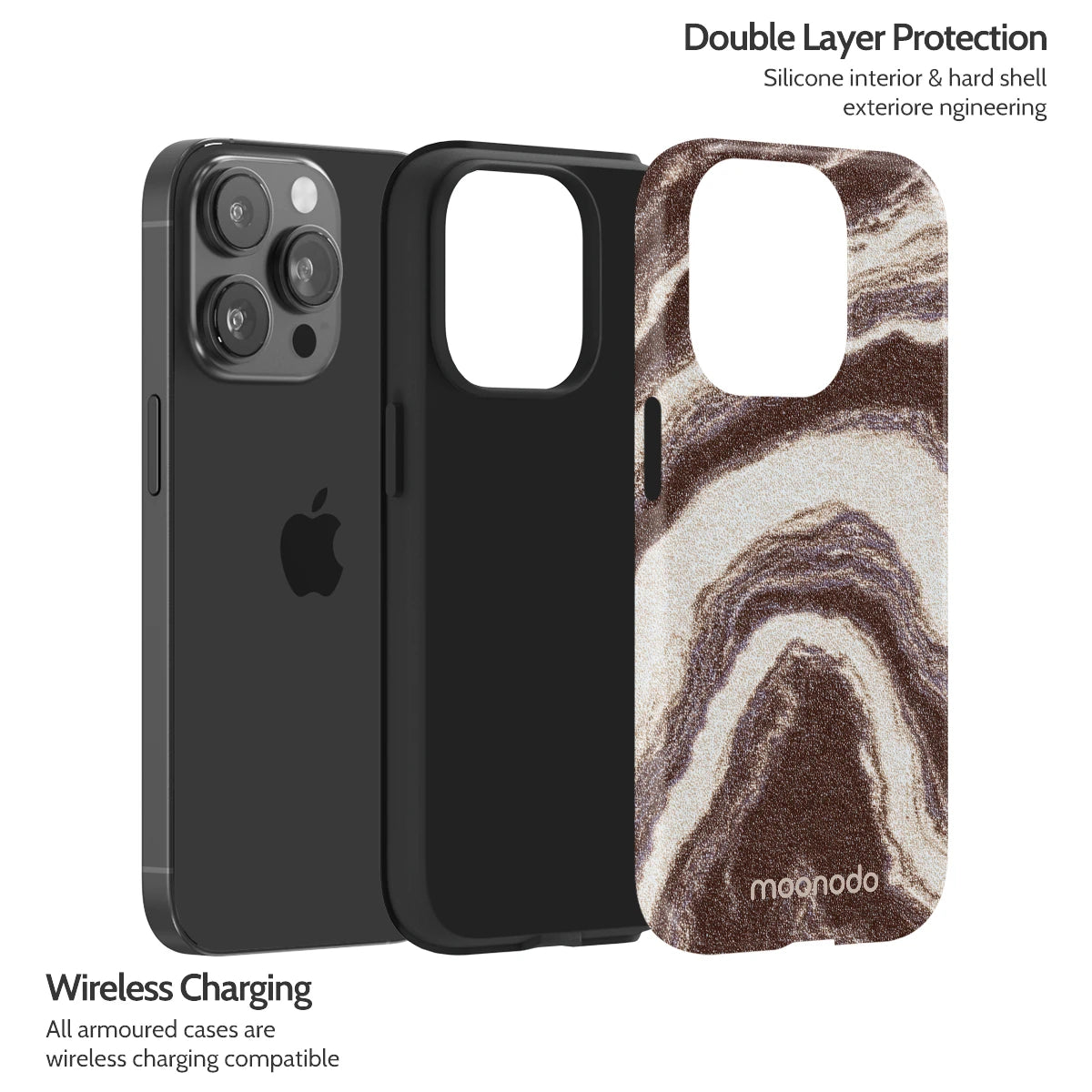 Sandstone Swirl - iPhone 14 Pro Case