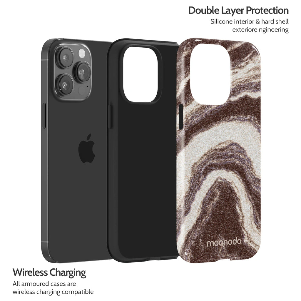 Sandstone Swirl - iPhone 14 Pro Max Case