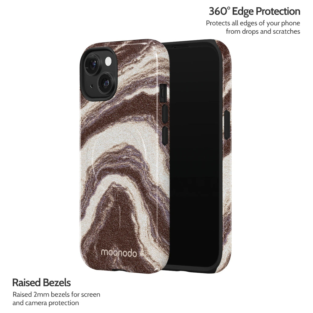 Sandstone Swirl - iPhone 15 Case