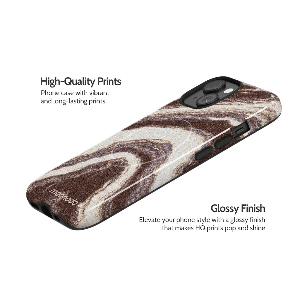 Sandstone Swirl - iPhone 15 Case