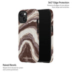 Sandstone Swirl - iPhone 15 Case
