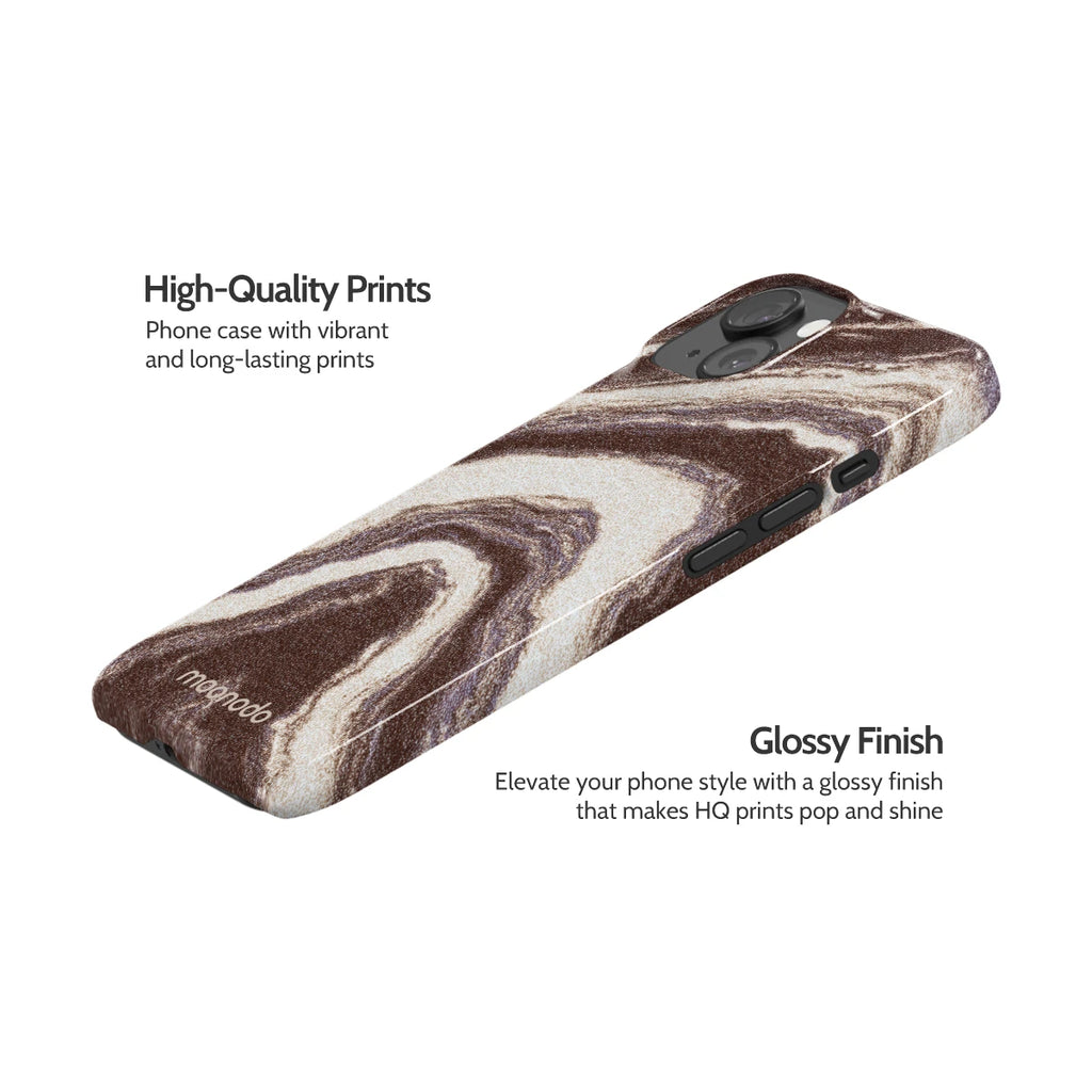 Sandstone Swirl - iPhone 15 Case