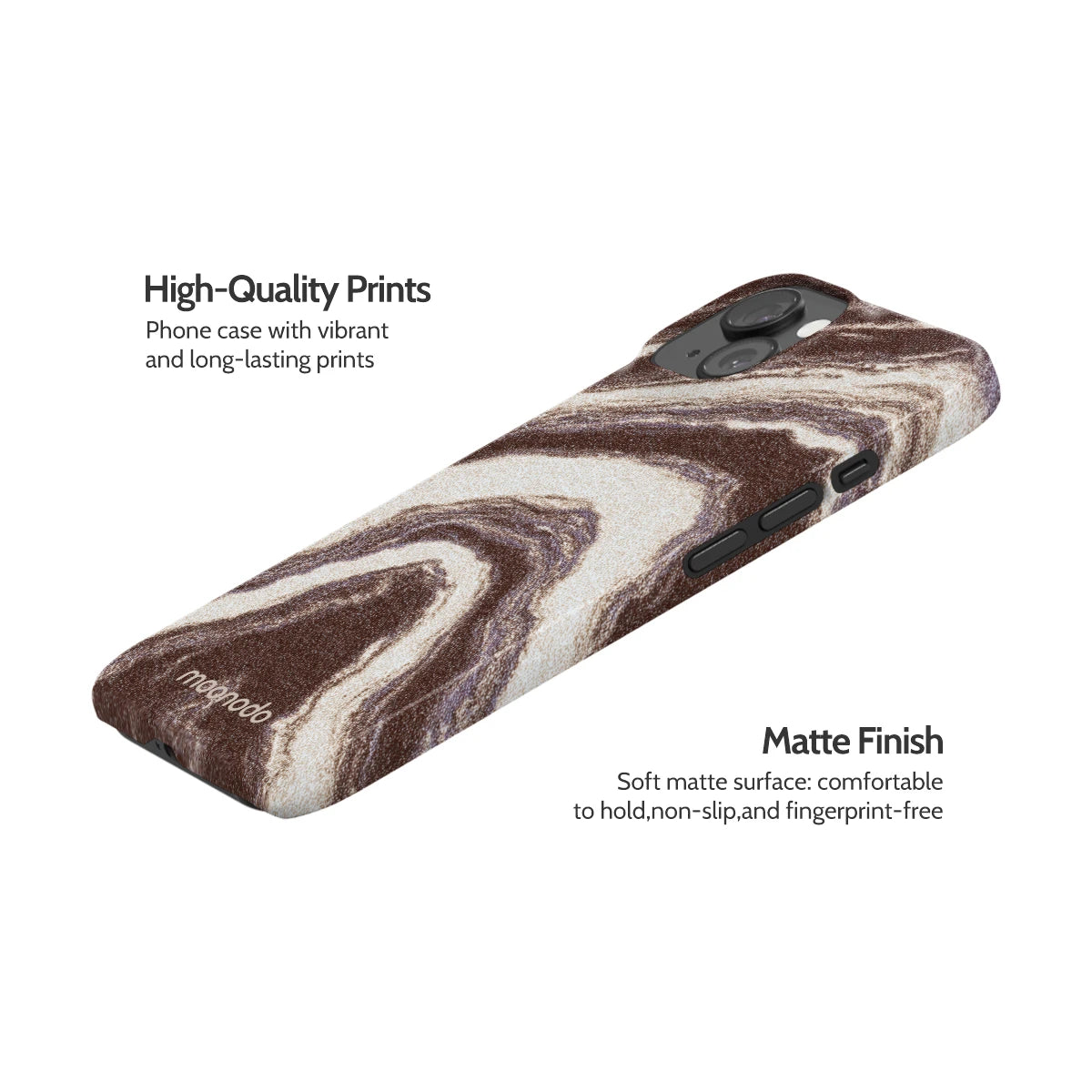 Sandstone Swirl - iPhone 15 Case