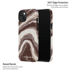Sandstone Swirl - iPhone 15 Plus Case