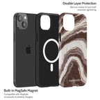 Sandstone Swirl - iPhone 15 Plus Case