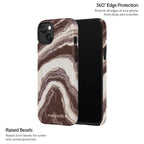 Sandstone Swirl - iPhone 15 Plus Case