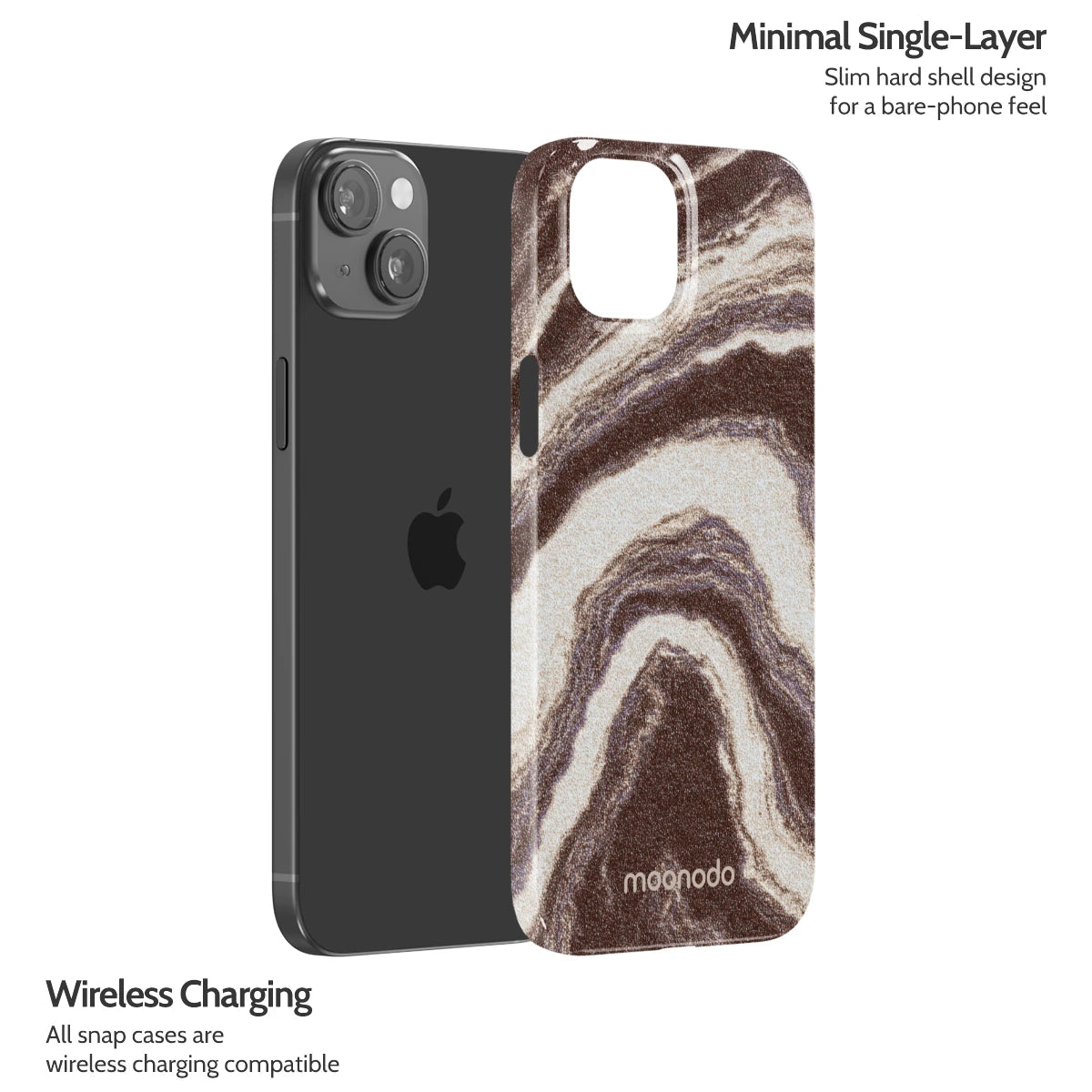 Sandstone Swirl - iPhone 15 Plus Case