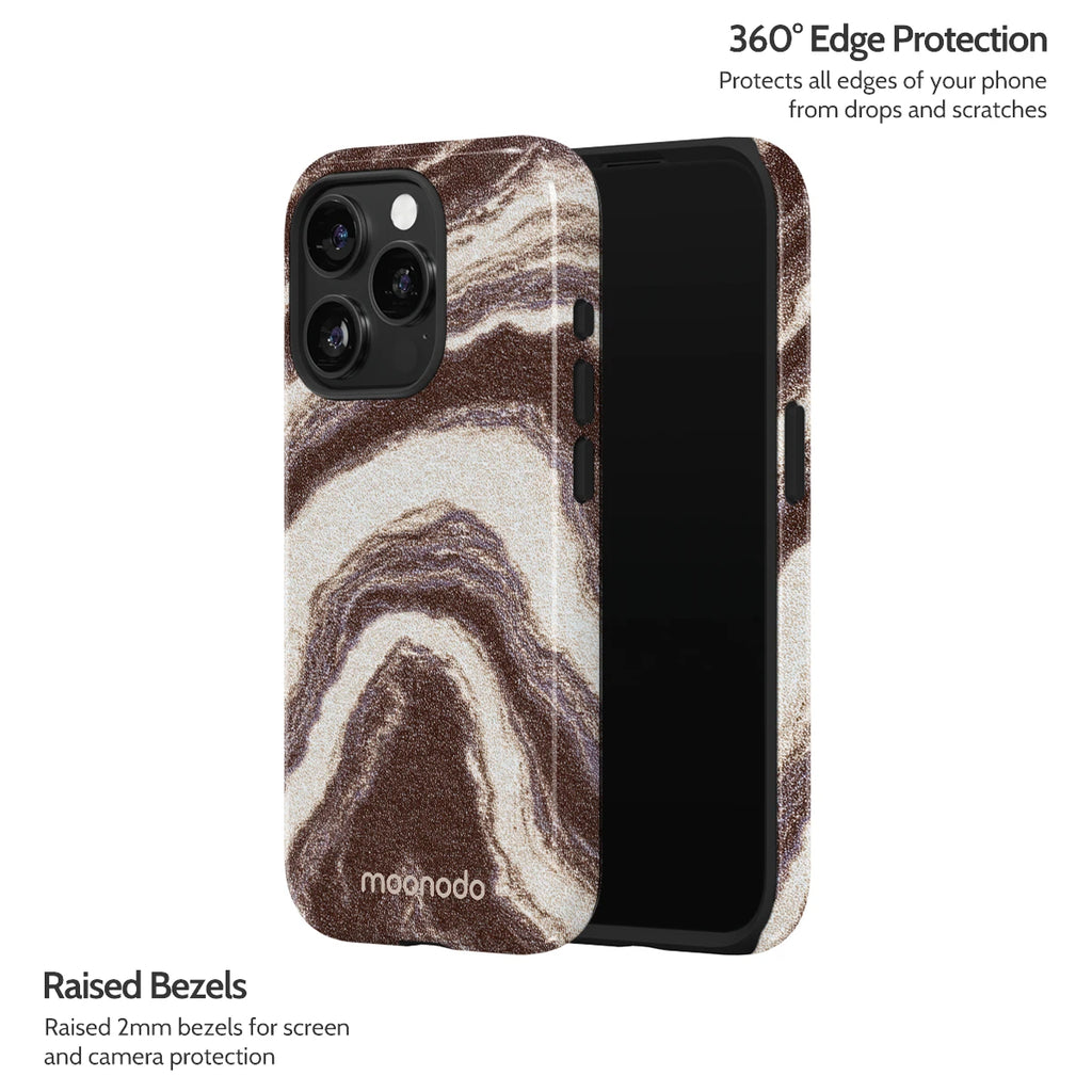 Sandstone Swirl - iPhone 15 Pro Case