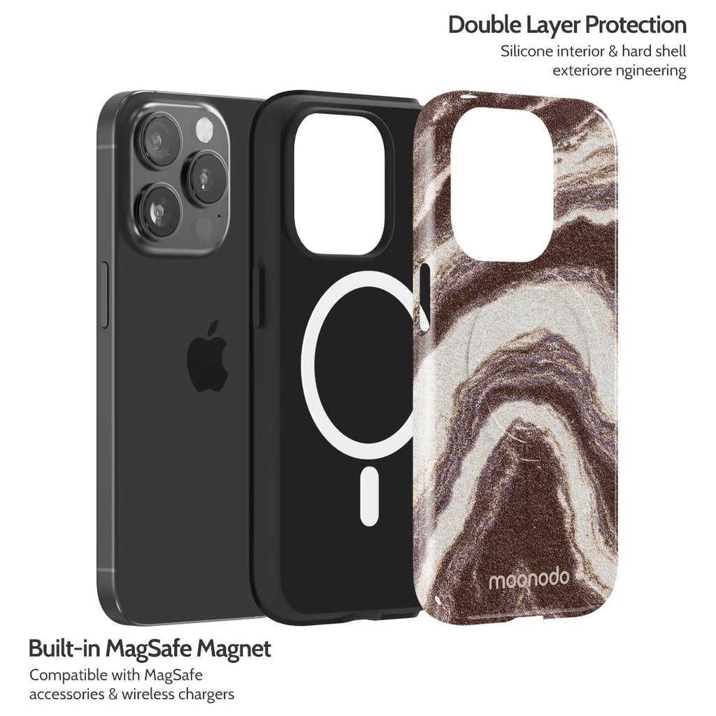 Sandstone Swirl - iPhone 15 Pro Case