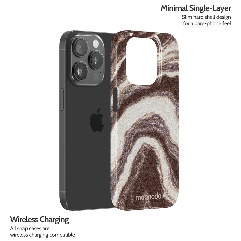 Sandstone Swirl - iPhone 15 Pro Case