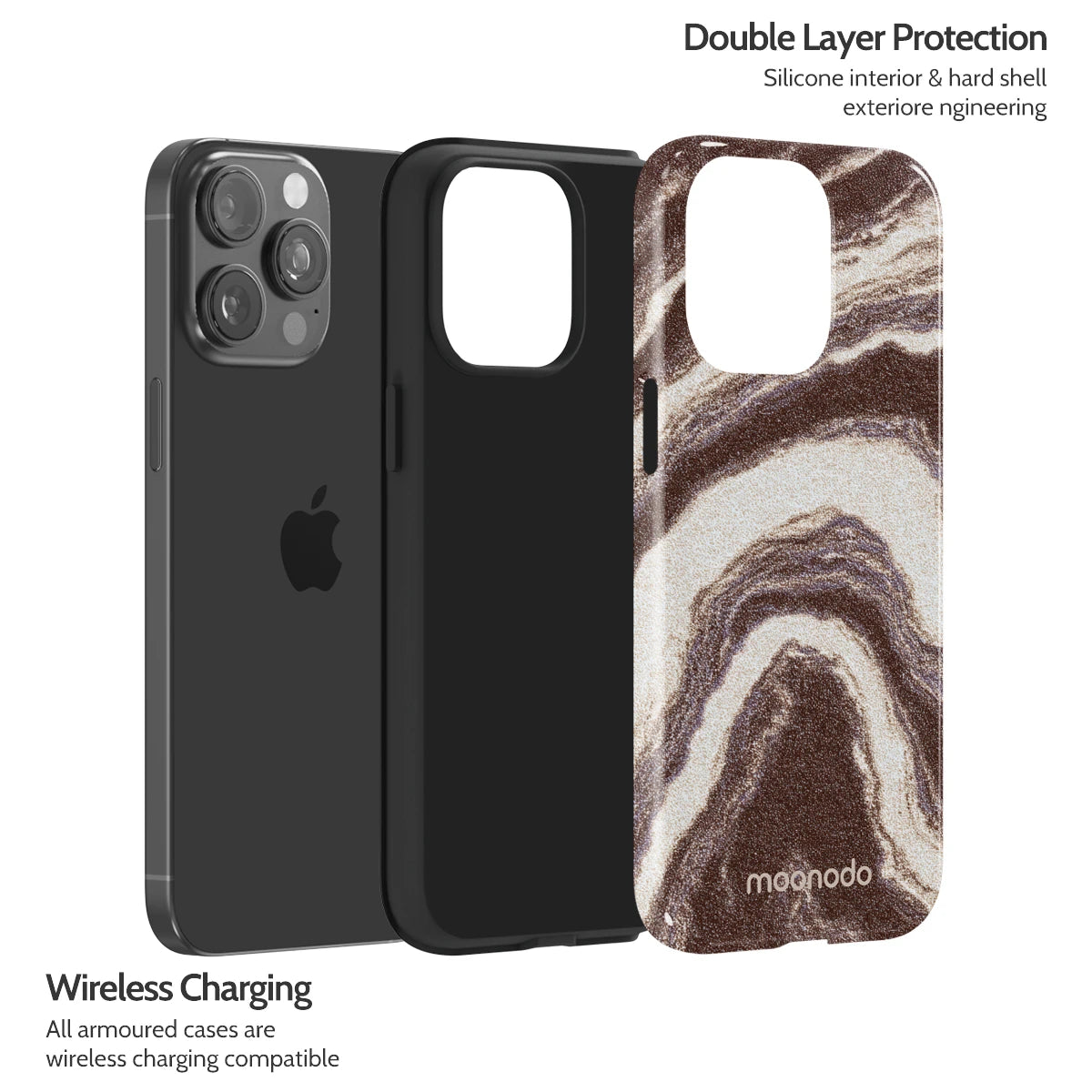 Sandstone Swirl - iPhone 15 Pro Max Case