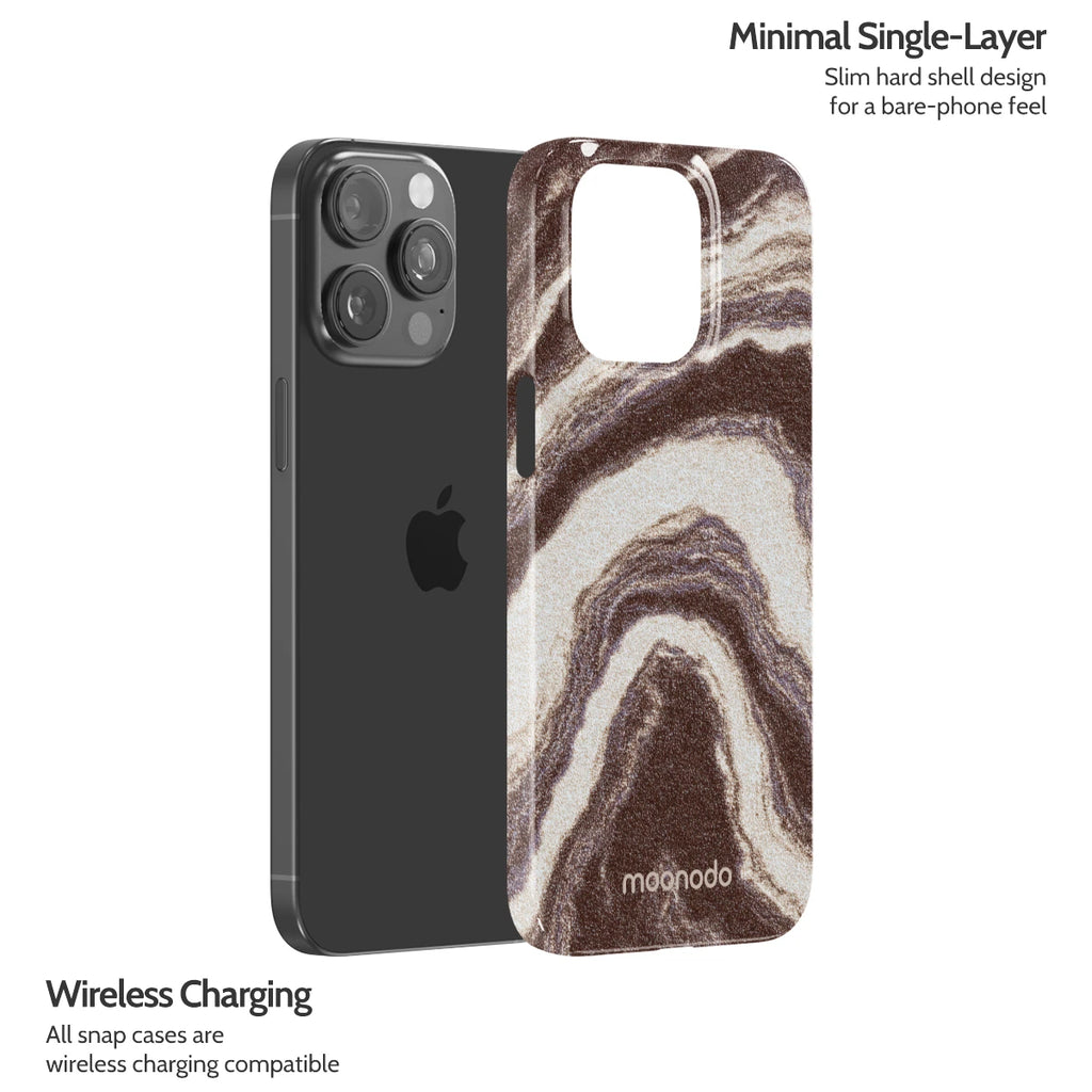 Sandstone Swirl - iPhone 15 Pro Max Case