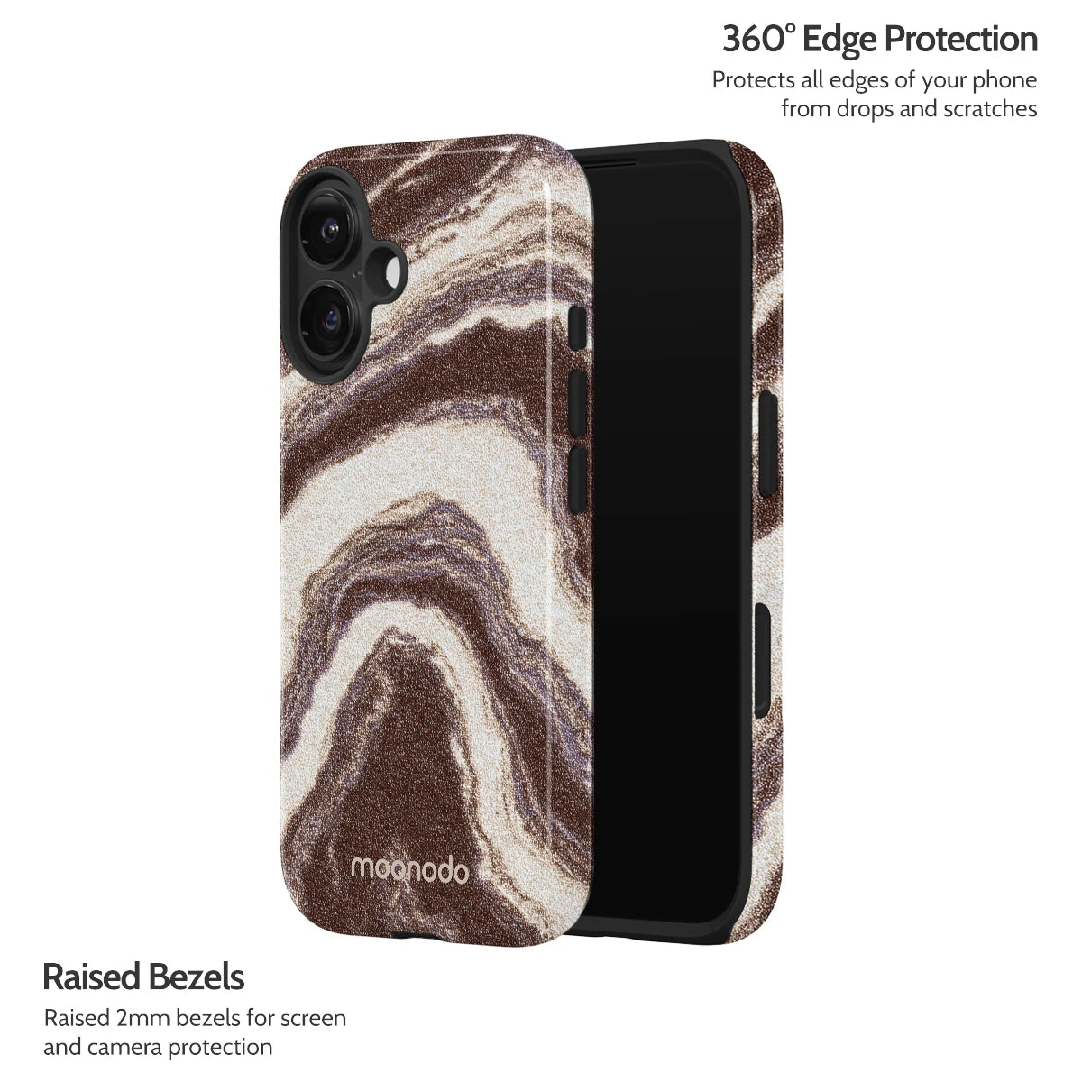 Sandstone Swirl - iPhone 16 Case