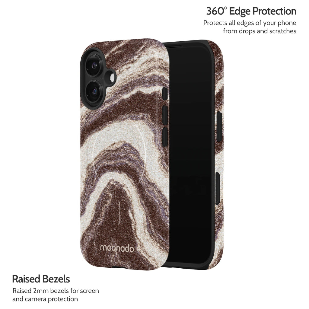 Sandstone Swirl - iPhone 16 Case