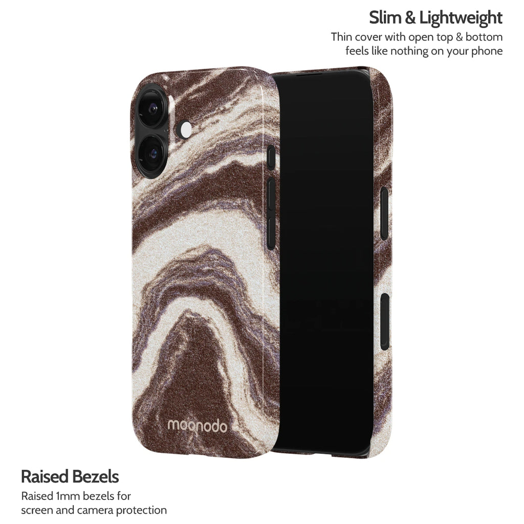 Sandstone Swirl - iPhone 16 Case