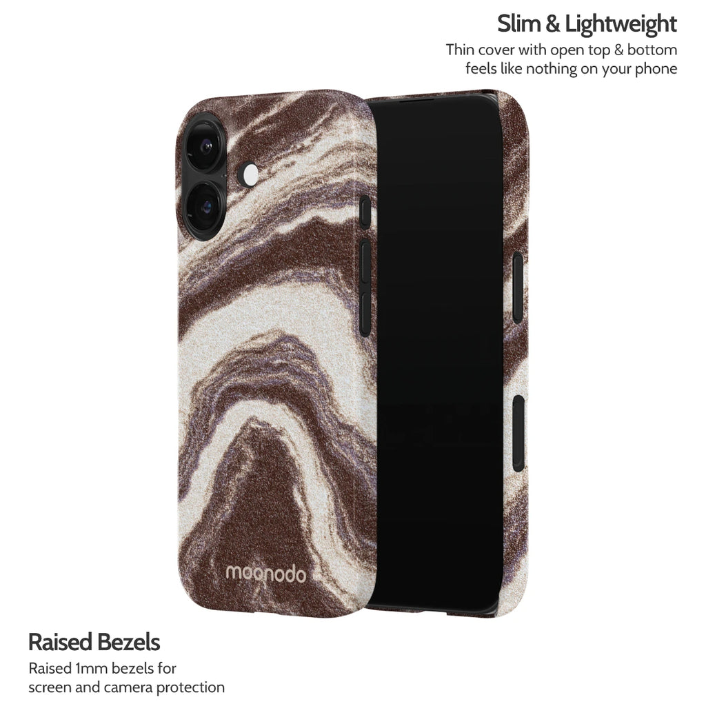 Sandstone Swirl - iPhone 16 Case