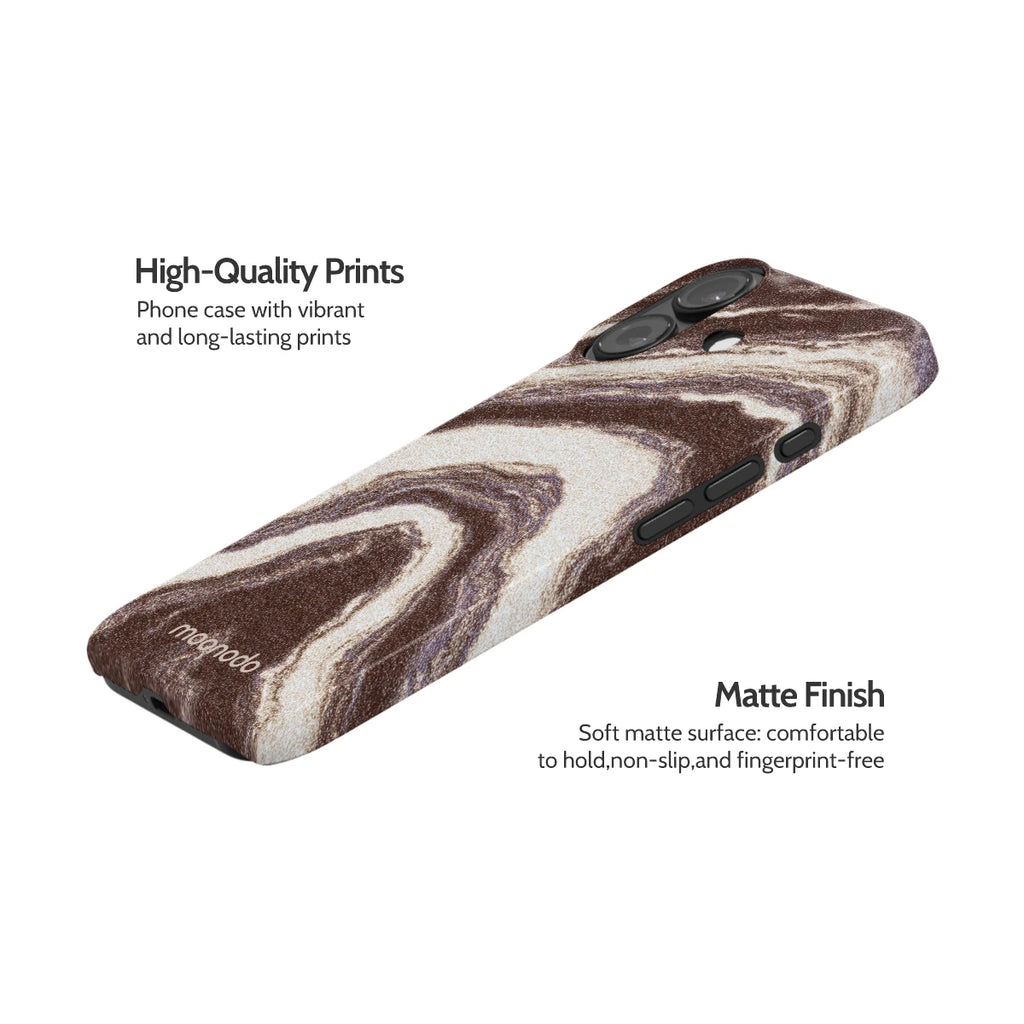 Sandstone Swirl - iPhone 16 Case
