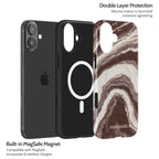 Sandstone Swirl - iPhone 16 Plus Case