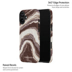 Sandstone Swirl - iPhone 16 Plus Case