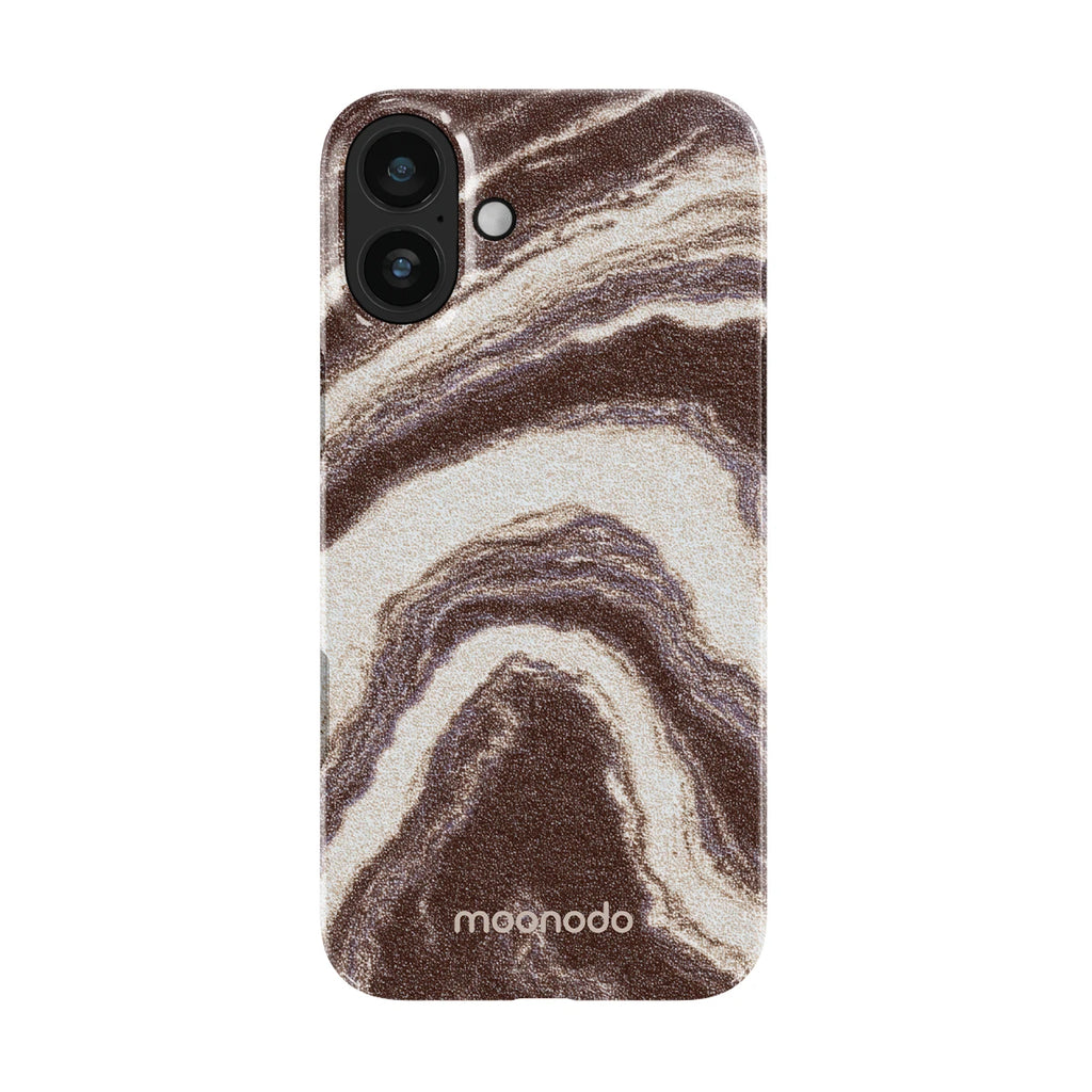 Sandstone Swirl - iPhone 16 Plus Case