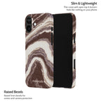 Sandstone Swirl - iPhone 16 Plus Case