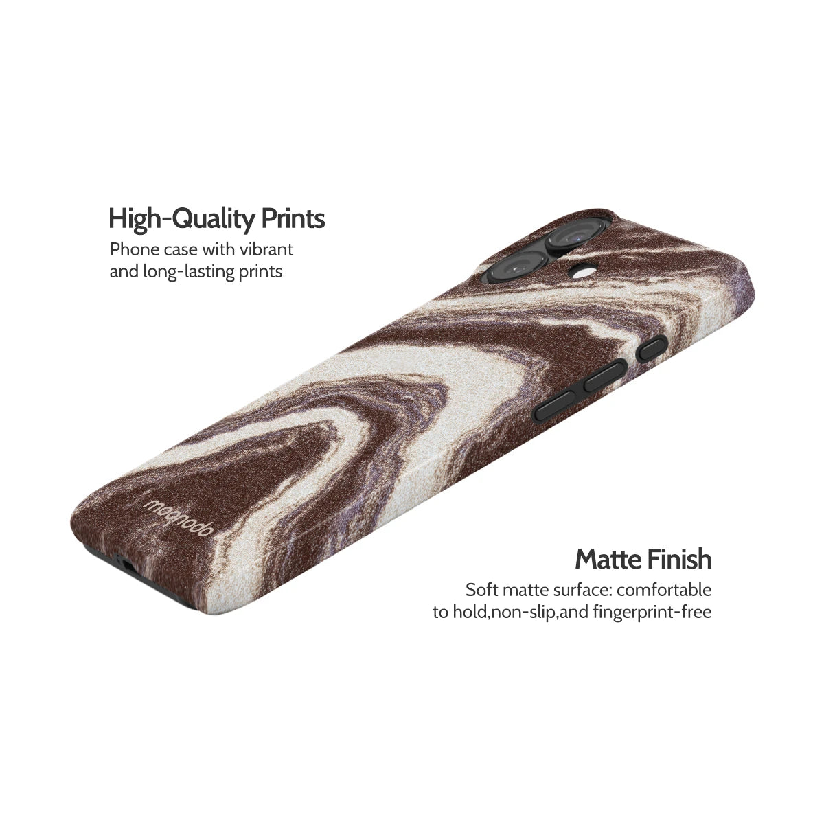 Sandstone Swirl - iPhone 16 Plus Case