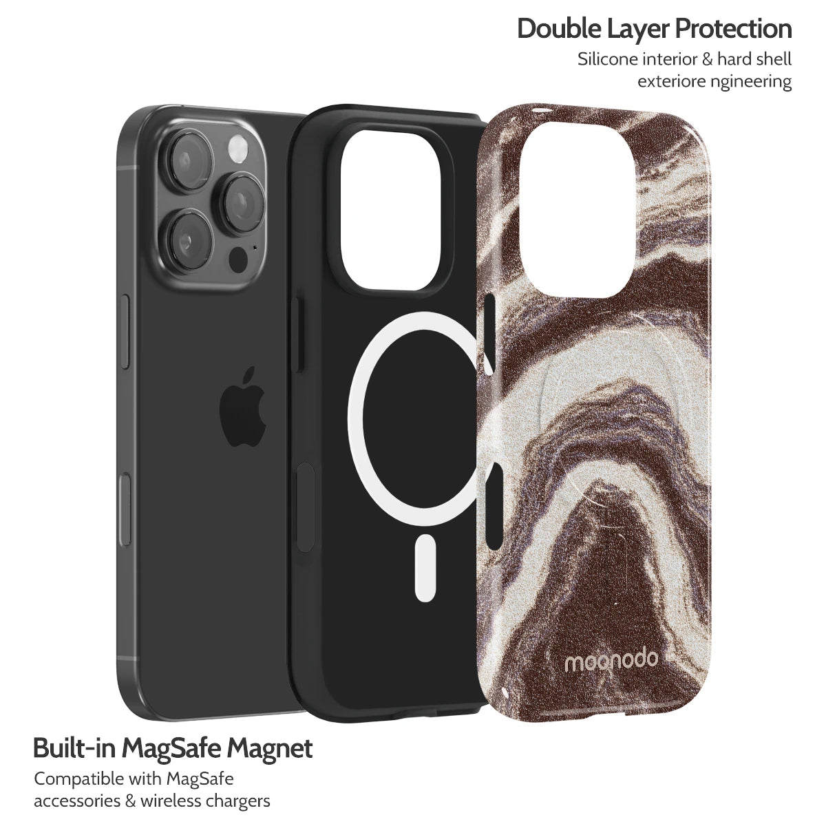 Sandstone Swirl - iPhone 16 Pro Case