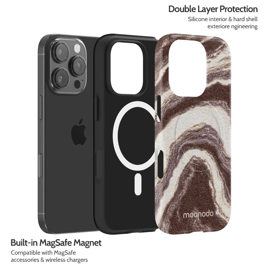 Sandstone Swirl - iPhone 16 Pro Case