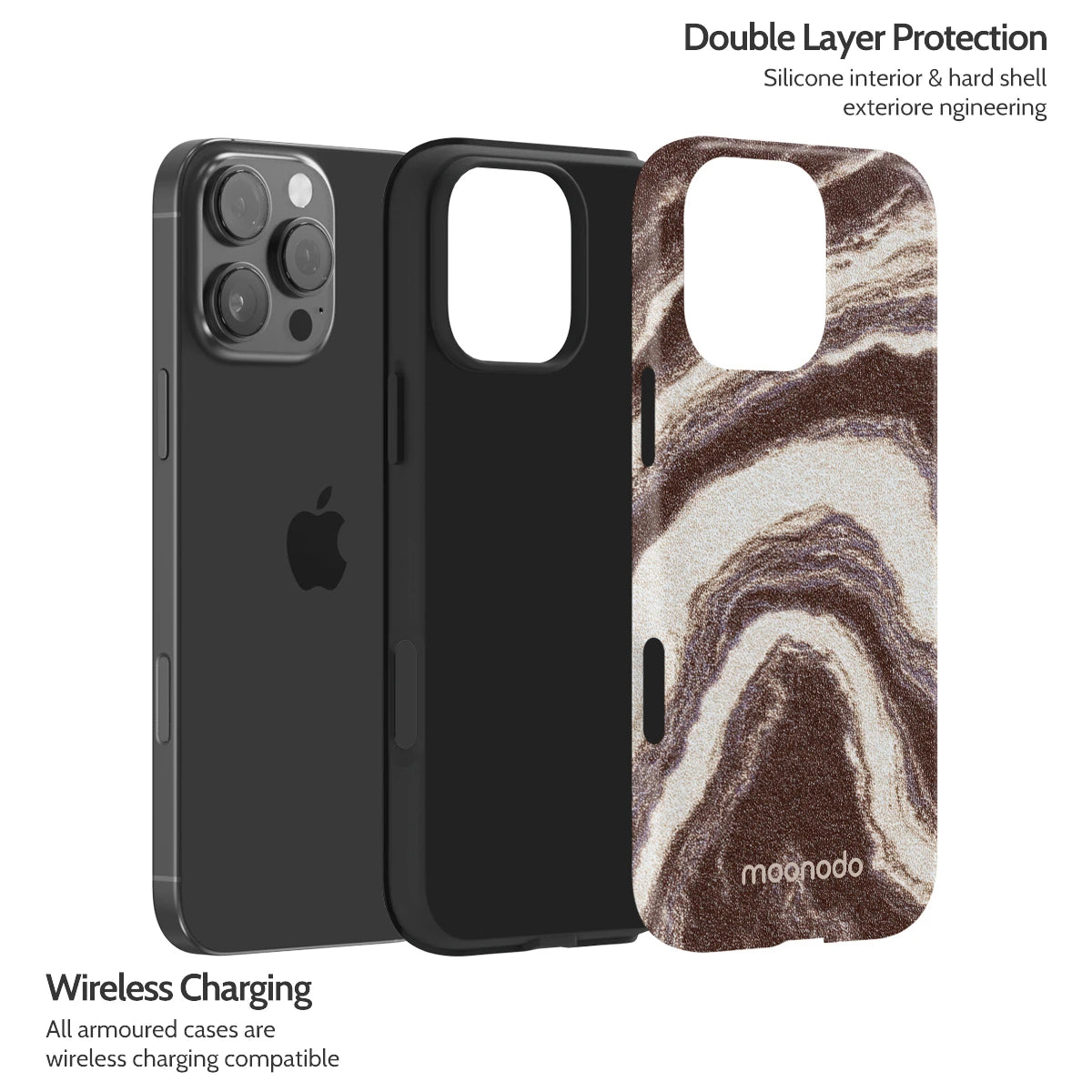 Sandstone Swirl - iPhone 16 Pro Max Case