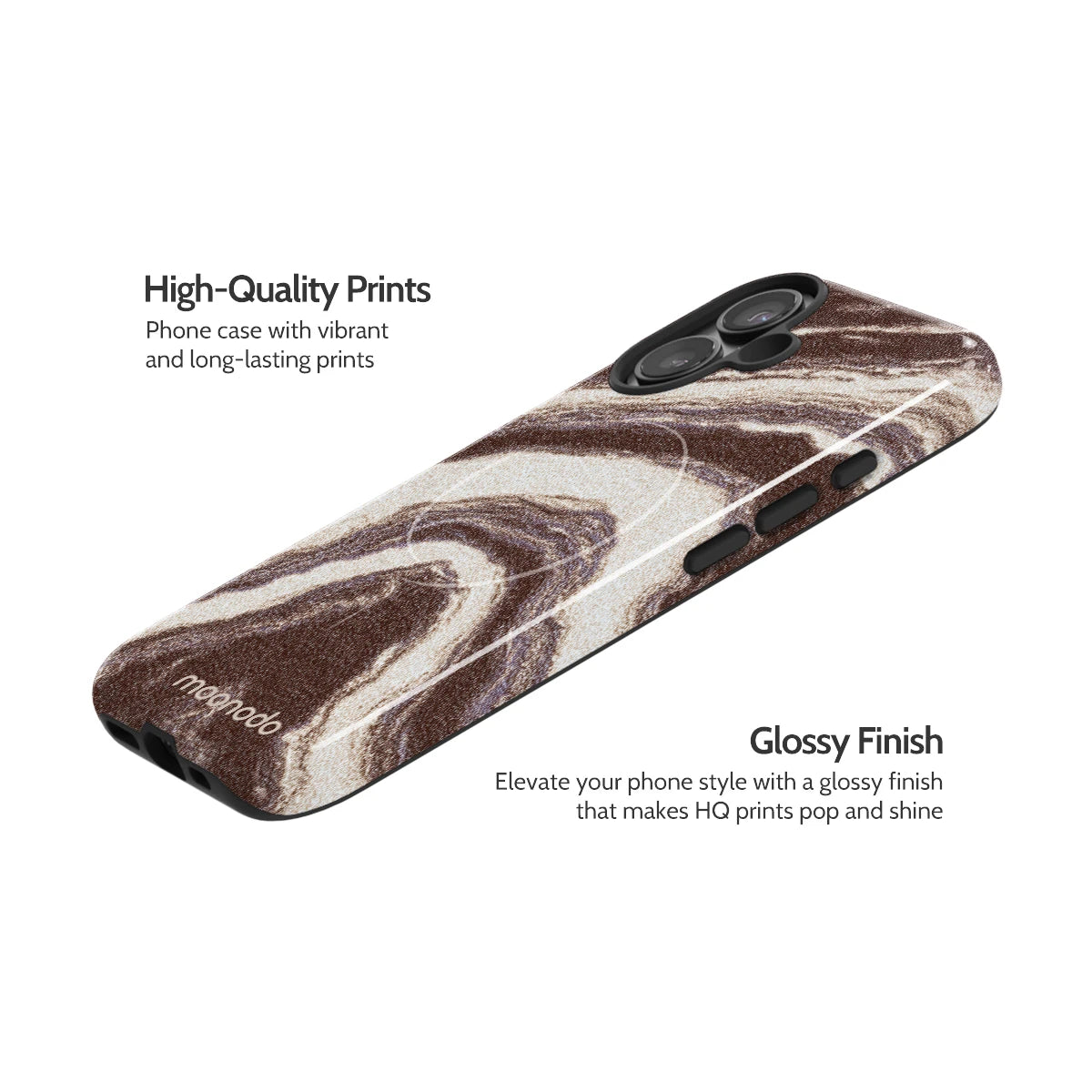 Sandstone Swirl - iPhone 17 Case