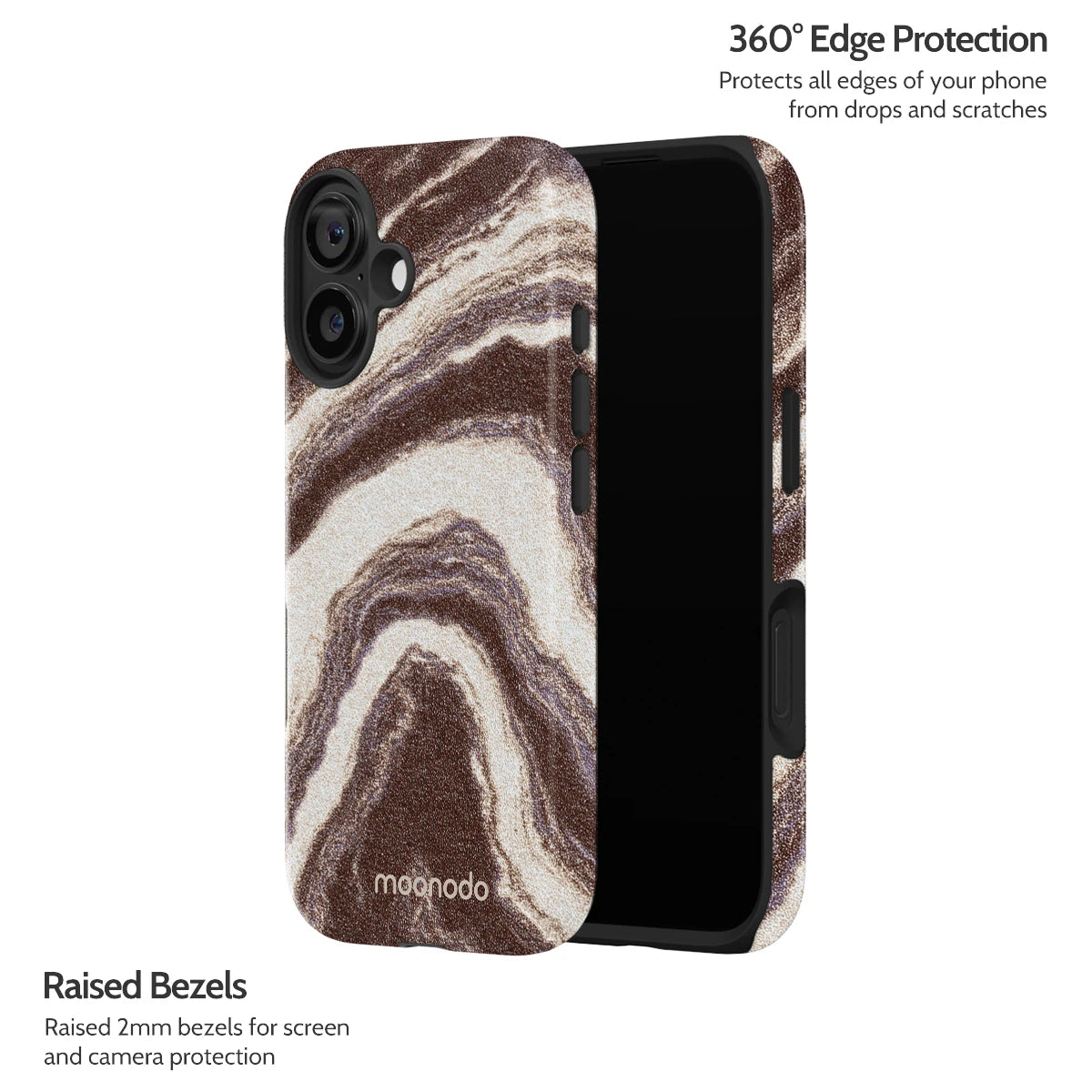 Sandstone Swirl - iPhone 17 Case
