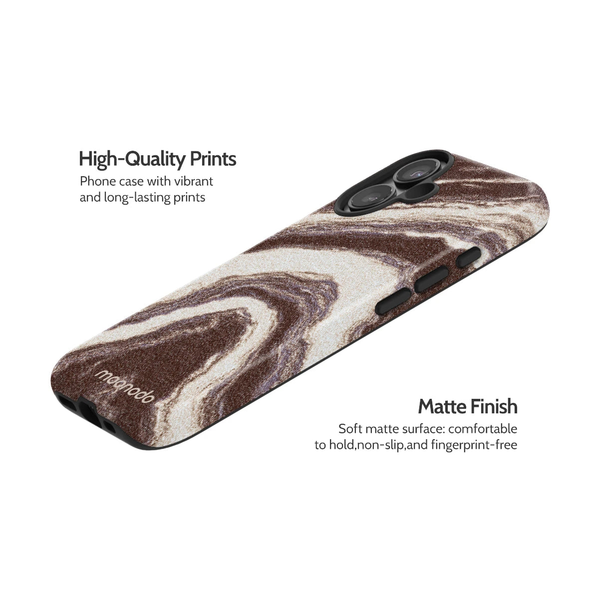 Sandstone Swirl - iPhone 17 Case