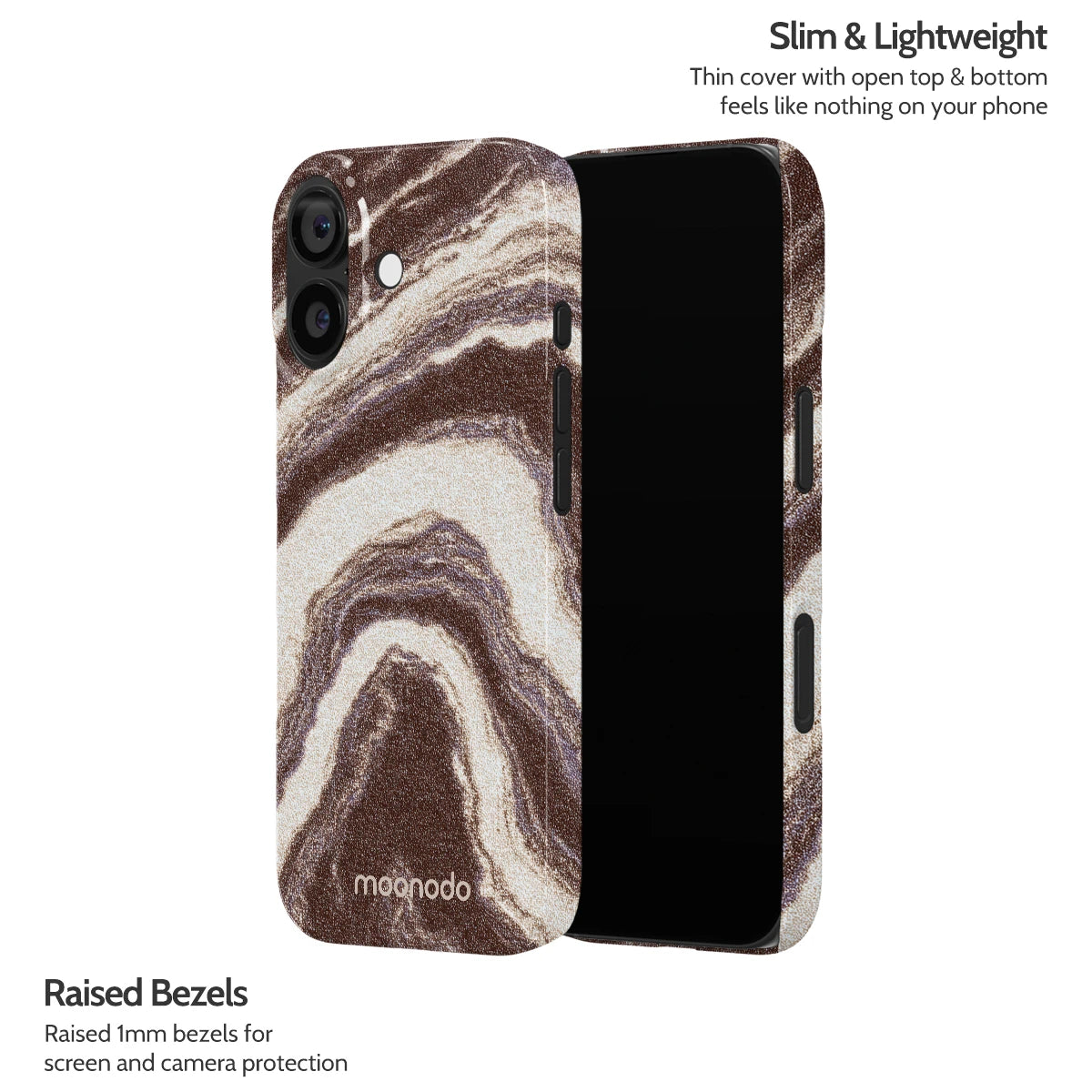 Sandstone Swirl - iPhone 17 Case