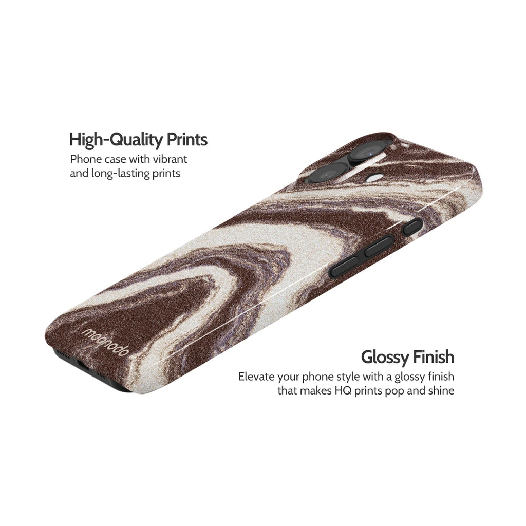Sandstone Swirl - iPhone 17 Case