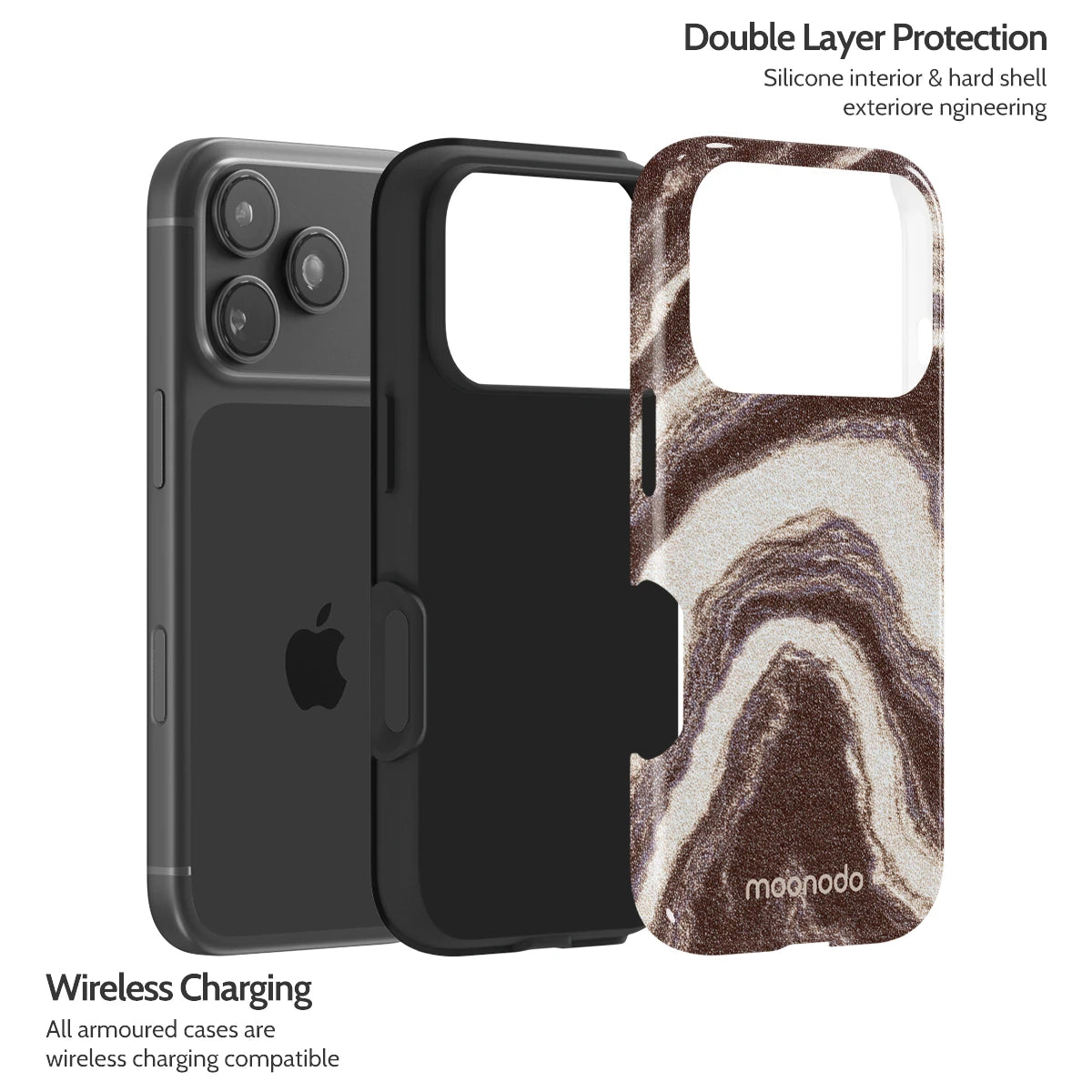 Sandstone Swirl - iPhone 17 Pro Case