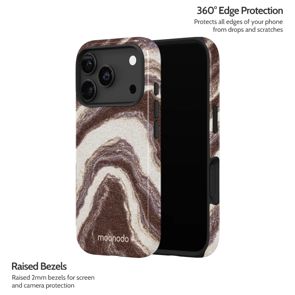 Sandstone Swirl - iPhone 17 Pro Case