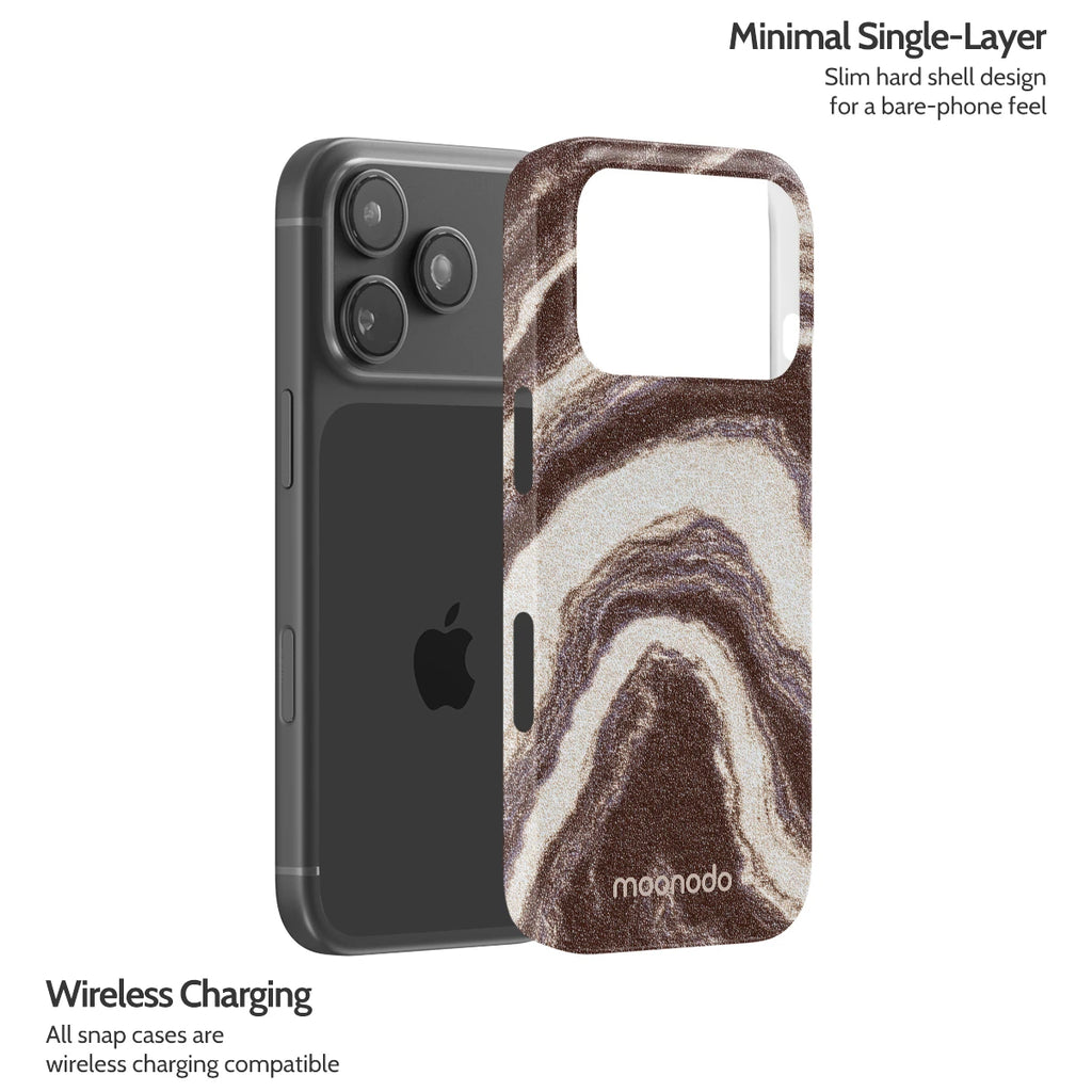 Sandstone Swirl - iPhone 17 Pro Case