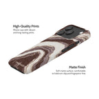 Sandstone Swirl - iPhone 17 Pro Case
