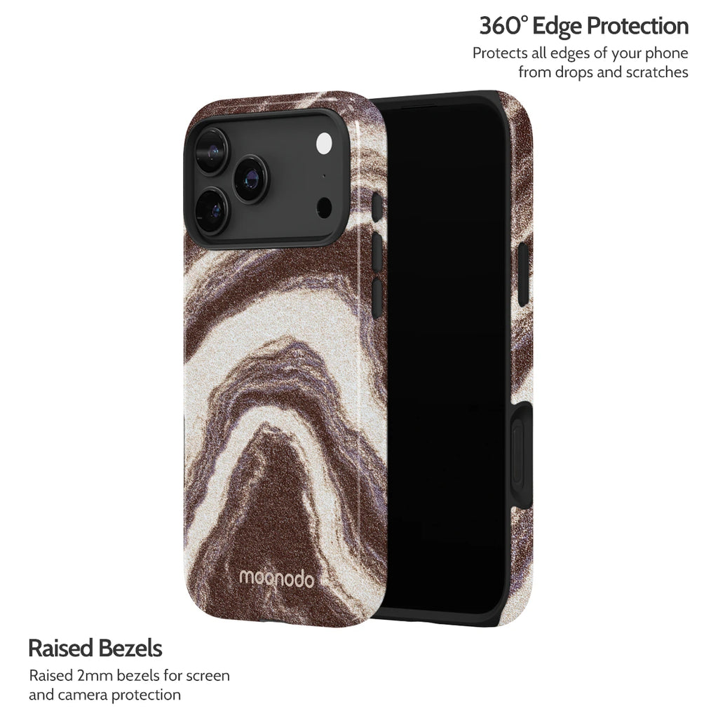 Sandstone Swirl - iPhone 17 Pro Max Case
