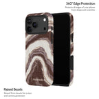 Sandstone Swirl - iPhone 17 Pro Max Case