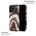 Sandstone Swirl - iPhone 17 Pro Max Case