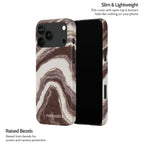 Sandstone Swirl - iPhone 17 Pro Max Case