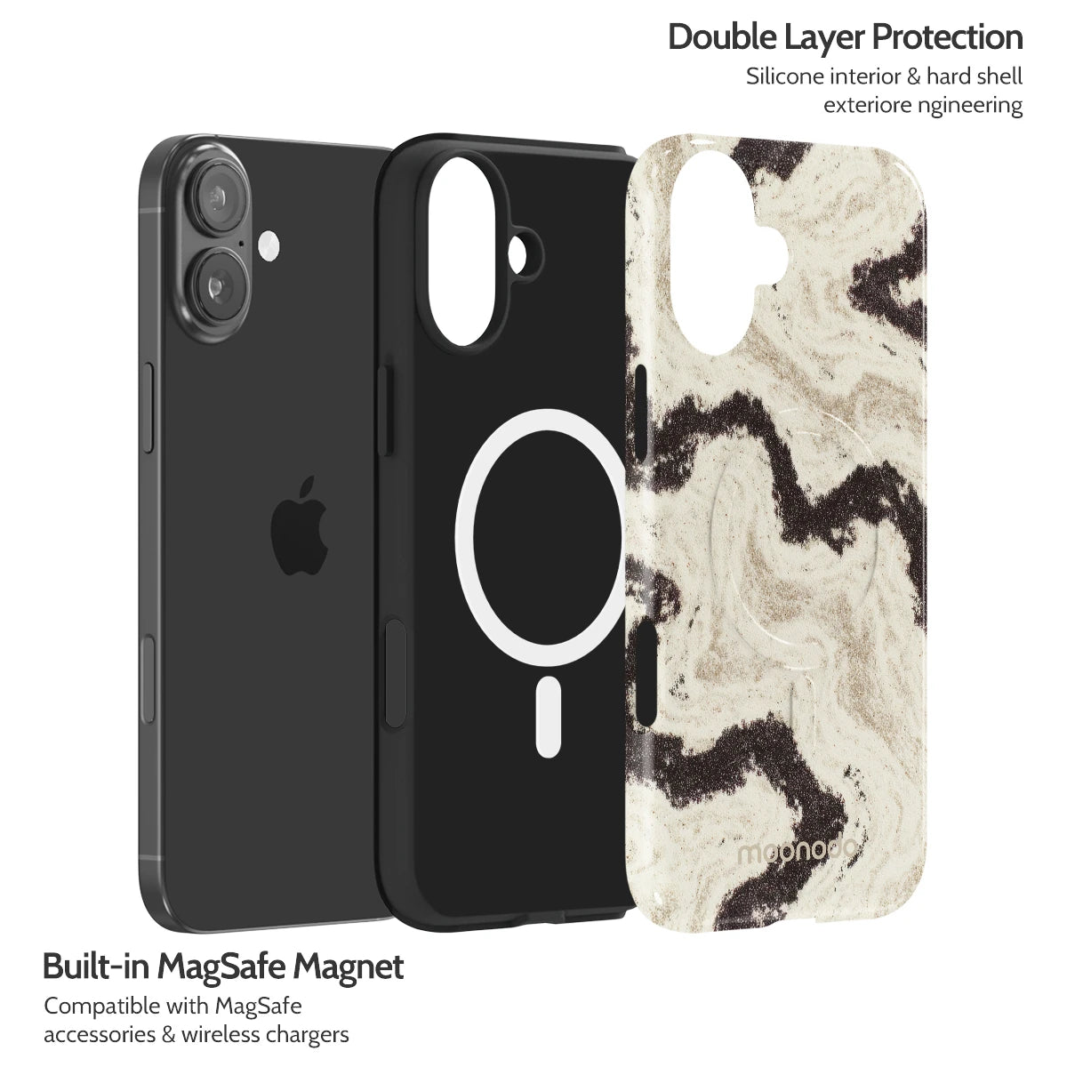 Arctic Onyx - iPhone 16 Plus Case