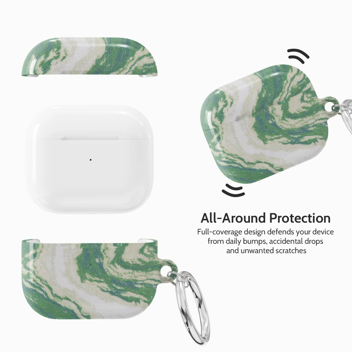 Jade Ripple - AirPods 3 Case