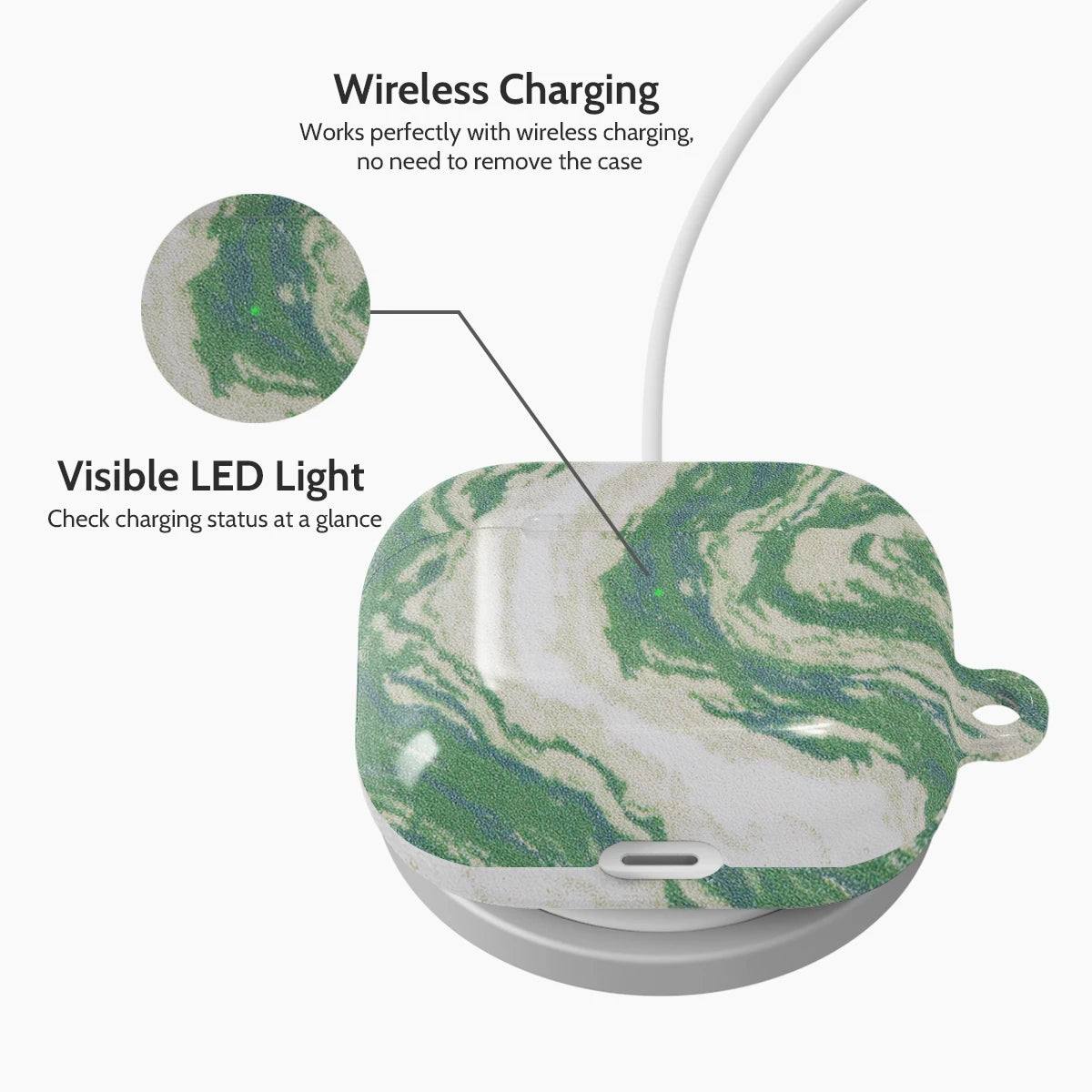 Jade Ripple - AirPods 3 Case
