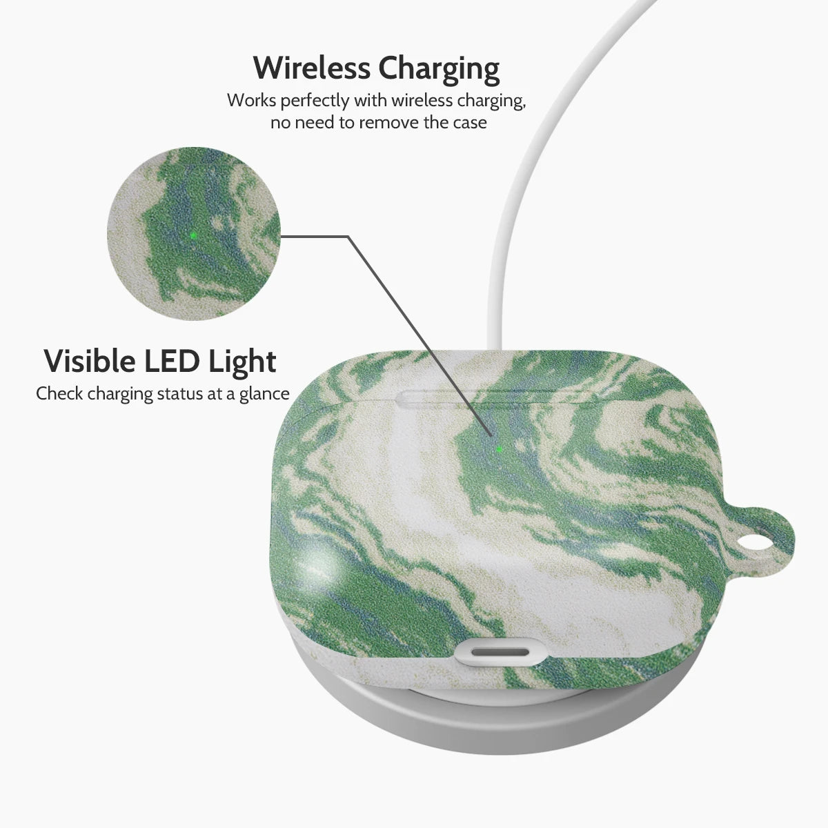 Jade Ripple - AirPods 3 Case